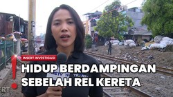 Cerita Warga Pekojan yang Rela Tinggal di Pinggir Rel Kereta Api