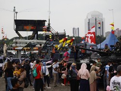 Viral Kakek Bawa Cucu Kehilangan Motor Saat Hadiri HUT TNI di Monas
