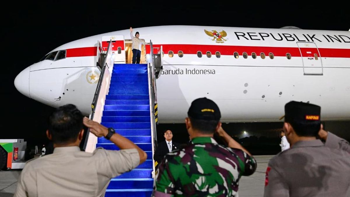 Prabowo Berangkat ke New York, Perdana Hadiri Sidang Majelis Umum PBB