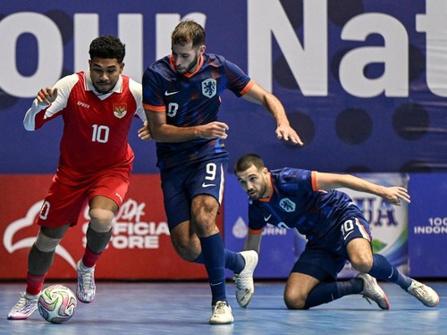 Bintang Futsal Belanda: Kami Berlatih Tak Sekeras Indonesia