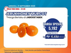 Diskon Buah Cuma di Transmart Full Day Sale, Jeruk dan Pear Banting Harga