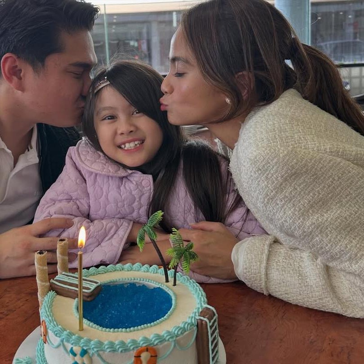 Acha Septriasa dan Vicky Kharisma Rayakan Ultah Anak