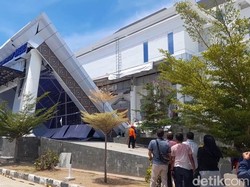 Atap Teras KPT Brebes Ambruk, 3 Orang Jadi Korban