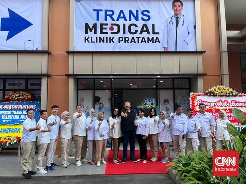 Chairul Tanjung Resmikan Klinik Trans Medical Bekasi