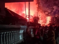 Kebakaran Hanguskan 8 Rumah di Tamalate Makassar, 1 Bocah Tewas Terjebak