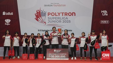 Berita Panas dari Dunia Sport CNN : Hasil Lengkap Polytron Superliga Junior 2025