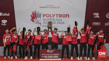 Sorotan Dunia Olahraga CNN Sport : PB Djarum Juara Putra U-15 di Polytron Superliga Junior 2025