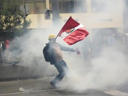 Demo Antipemerintah di Peru Berlanjut, Demonstran Gen Z Turun ke Jalan