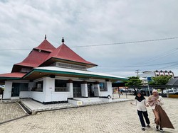 Melihat Hasil Karya Bung Karno pada Bangunan Masjid Jamik Bengkulu
