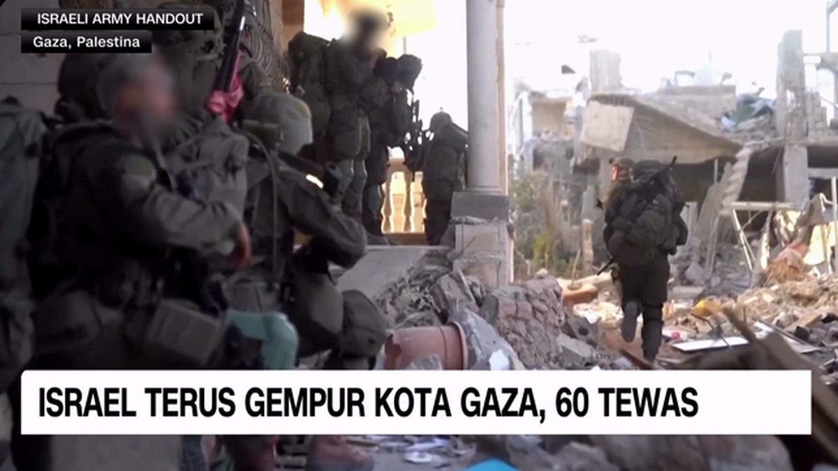 VIDEO: Israel Gempur Gaza, 60 Warga Palestina Tewas