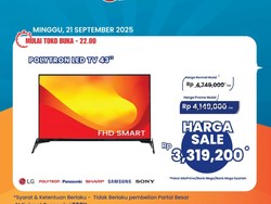 Diskon TV LED di Transmart Medan Cuma Rp 3 Jutaan!
