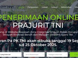Dibuka! Rekrutmen Pa PK TNI 2025, Catat Jadwal dan Syaratnya
