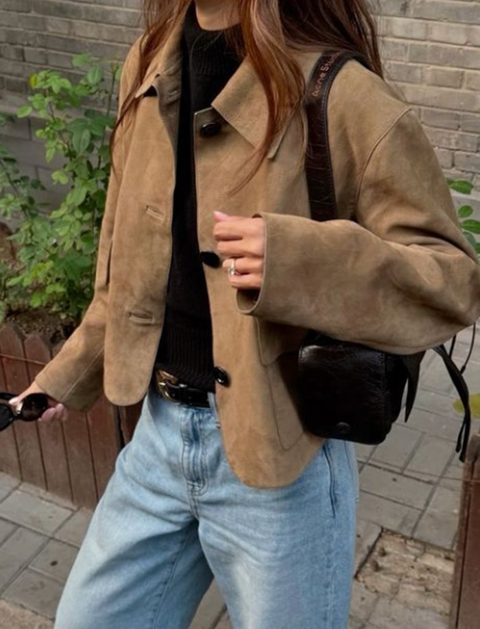 Suede Jacket/ Foto: pinterest.com