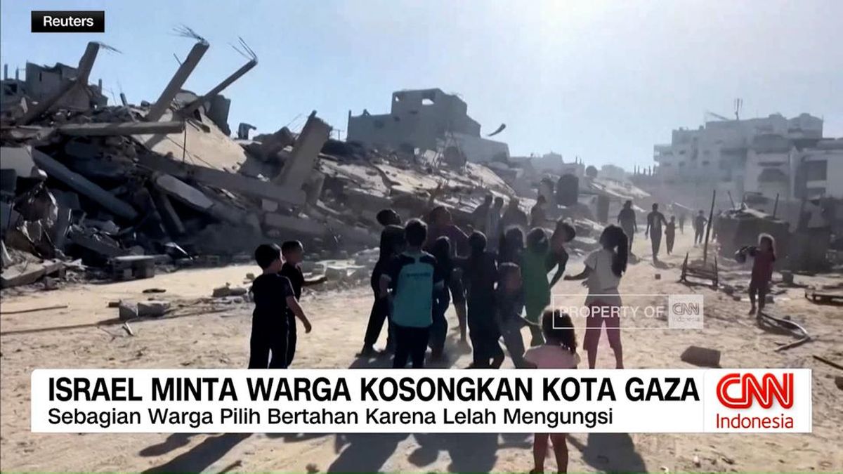 VIDEO: Israel Terus Gempur Kota Gaza, 60 Warga Tewas