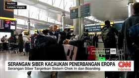 VIDEO: Serangan Siber Kacaukan Penerbangan Eropa