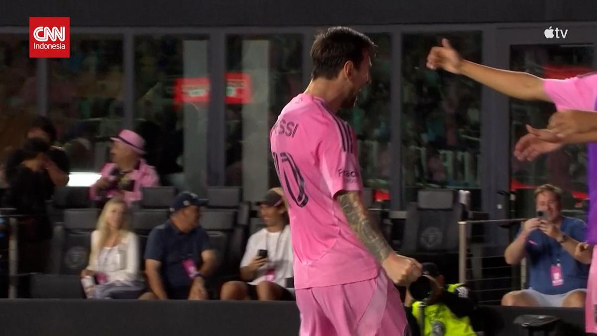 VIDEO: 'Sihir' Messi Buat Inter Miami Bungkam Lawan