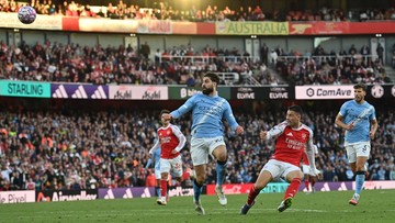 Liputan Olahraga CNN Sport : FOTO: Martinelli Gagalkan Kemenangan Man City di Markas Arsenal
