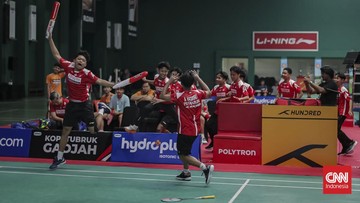 Liputan Olahraga CNN Sport : FOTO: Tangis dan Tawa di Polytron Superliga Junior 2025