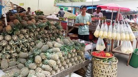 Manfaatkan KUR BRI, Pedagang Nanas Asal Lampung Berhasil Naik Kelas
