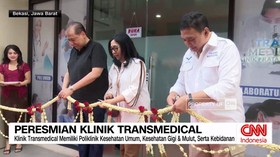 VIDEO: CT Corp Resmikan Klinik Trans Medical Ketiga di Bekasi