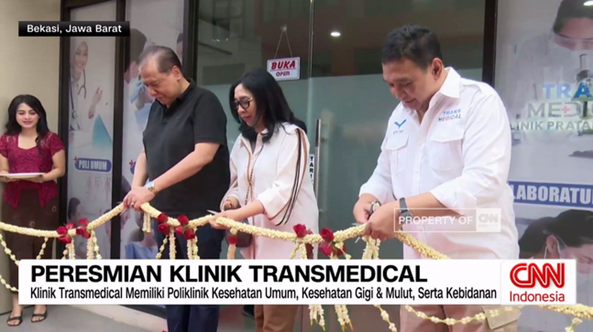 VIDEO: CT Corp Resmikan Klinik Trans Medical Ketiga di Bekasi