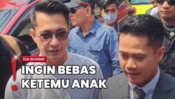 Ketemu Meiza saat Sidang Perdana, Eza Gionino Berharap Bisa Damai