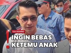 Ketemu Meiza saat Sidang Perdana, Eza Gionino Berharap Bisa Damai