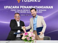 Ferry Salim Didaulat Jadi Duta Global Toshiko, Merek Kursi Pijat Internasional