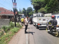Pikap Tabrak 3 Siswa SD di Cugenang Cianjur, Satu Orang Tewas