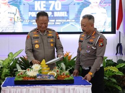 Polda Babel Rayakan HUT Polantas Ke-70, Minta Petugas Humanis