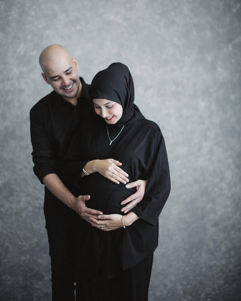 Riza Shahab dan Istri Riza Shahab dan Istri