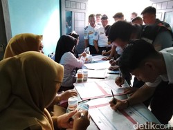 600 Pegawai Dishub Palembang Dites Urine