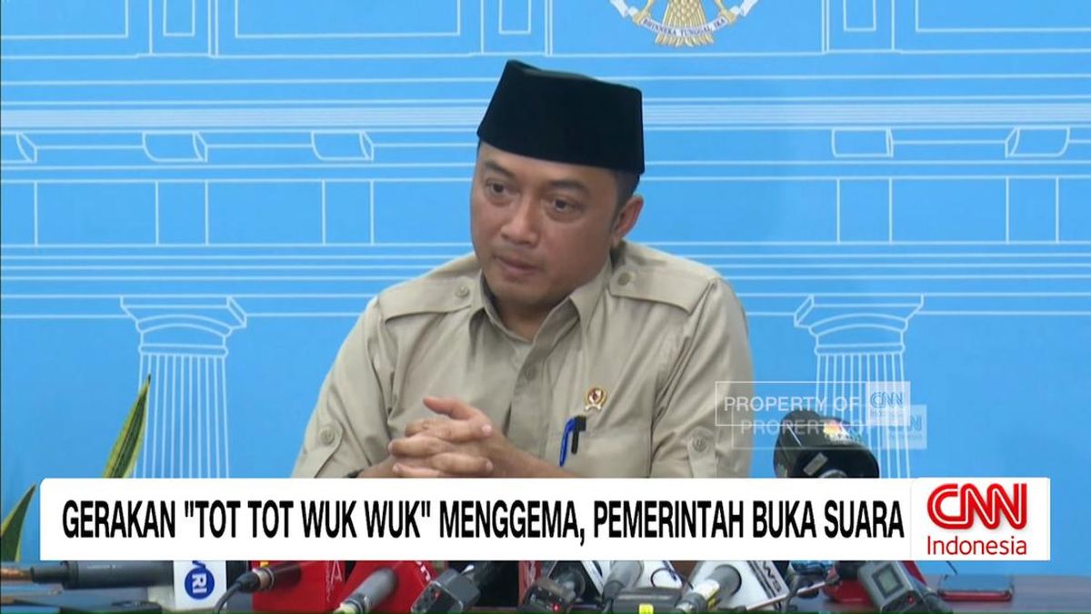 VIDEO: Gerakan "Tot Tot Wuk Wuk" Menggema, Pemerintah Buka Suara