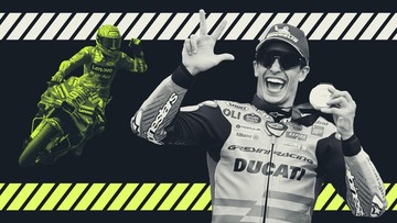 Liputan Olahraga CNN Sport : EDUSPORTS: Berapa Outfit Check Marc Marquez saat Balapan MotoGP?