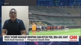 VIDEO: Erick Thohir Rangkap Menpora dan Ketum PSSI, Bisa Adil kah?