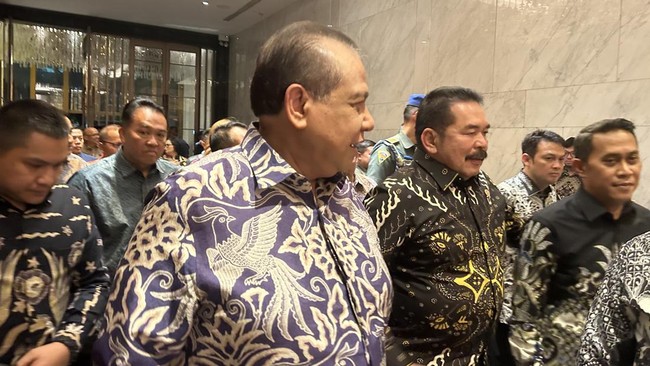Malam puncak Adhyaksa Awards 2025 dihadiri Chairul Tanjung hingga sejumlah menteri dan tokoh nasional.