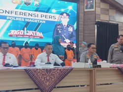 Kabur ke Jakarta, 4 Perampok Berpistol Minimarket di Magetan Diringkus