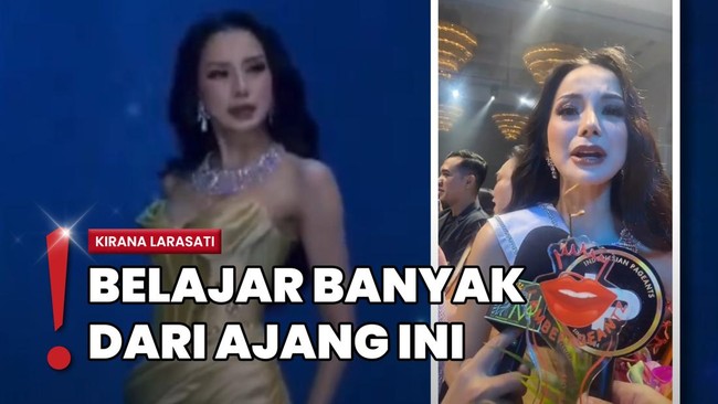 Kirana Larasati Bangga Raih 2nd Runner Up Miss Universe Indonesia 2025