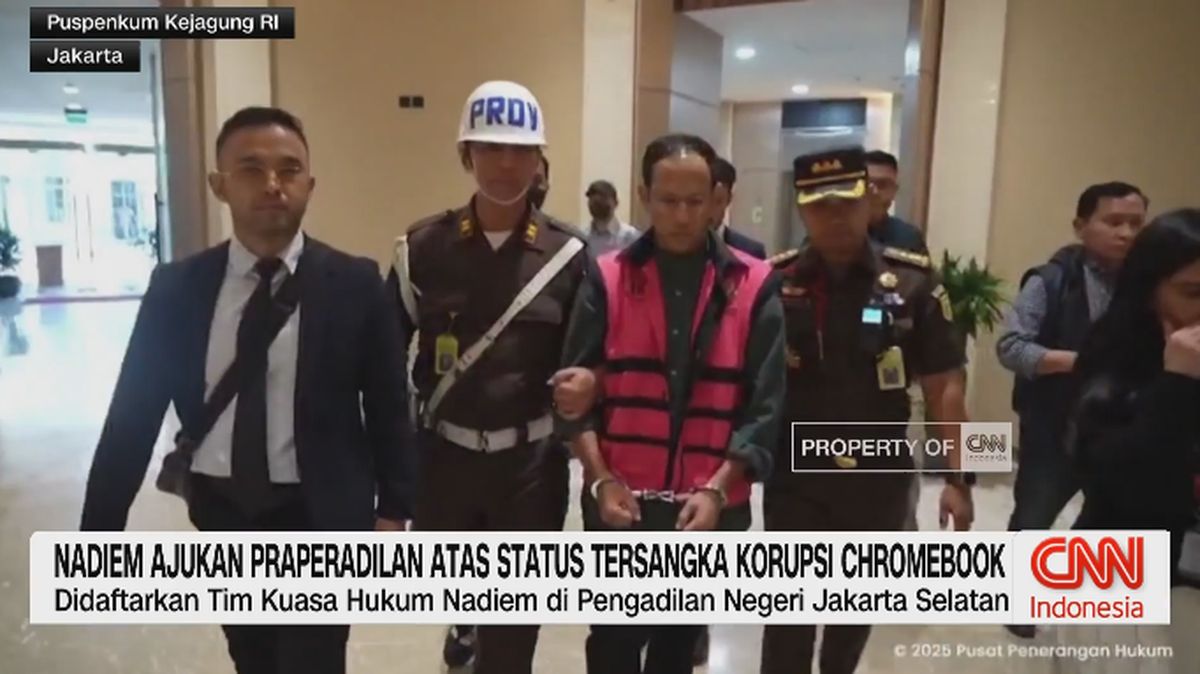 VIDEO: Nadiem Ajukan Praperadilan Atas Status Tersangka Korupsi