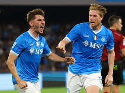 Napoli Vs Pisa: Menang 3-2, De Bruyne dkk. Masih 100 Persen
