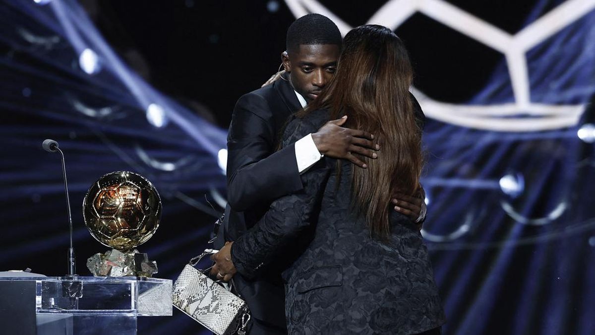 Peran Besar Istri Ubah Hidup Dembele hingga Menang Ballon d'Or