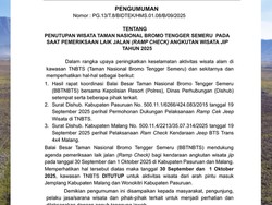 Jalur Bromo via Malang dan Pasuruan Ditutup Sementara
