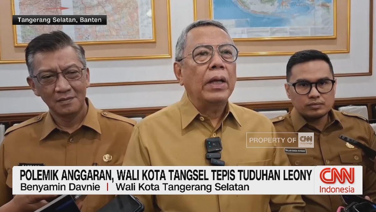 VIDEO: Polemik Anggaran, Wali Kota Tangsel Tepis Tuduhan Leony