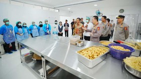 Tinjau SPPG Pabelan, Kapolri Sigit Tekankan Perkuat Food Security
