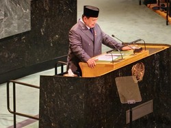 Momen Mikrofon Mati Saat Prabowo Bicara soal Palestina di PBB