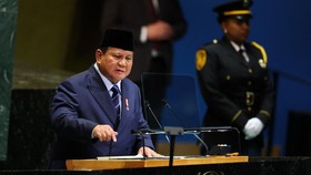 Keras! Momen Prabowo Hentakkan Mimbar saat Pidato di Sidang PBB