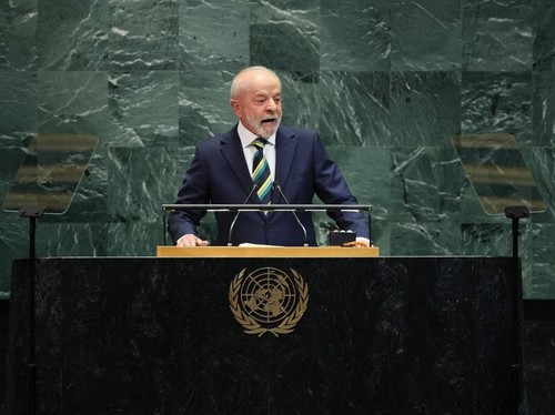 Presiden Brasil Sindir Trump 'Jajah' Kursi Presiden Palestina di PBB