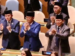 Momen Prabowo Standing Ovation saat Macron Umumkan Prancis Akui Palestina