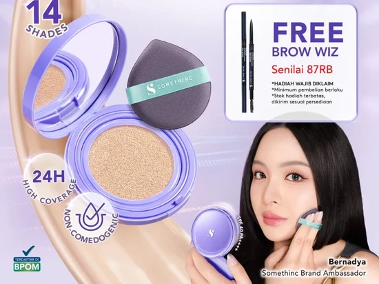 Tekstur, Ketahanan & Shade: Semua Tentang Somethinc COVERBLUR Cushion