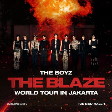 Jakarta Jadi Pemberhentian Terakhir Tur Konser Dunia THE BOYZ 'THE BLAZE'